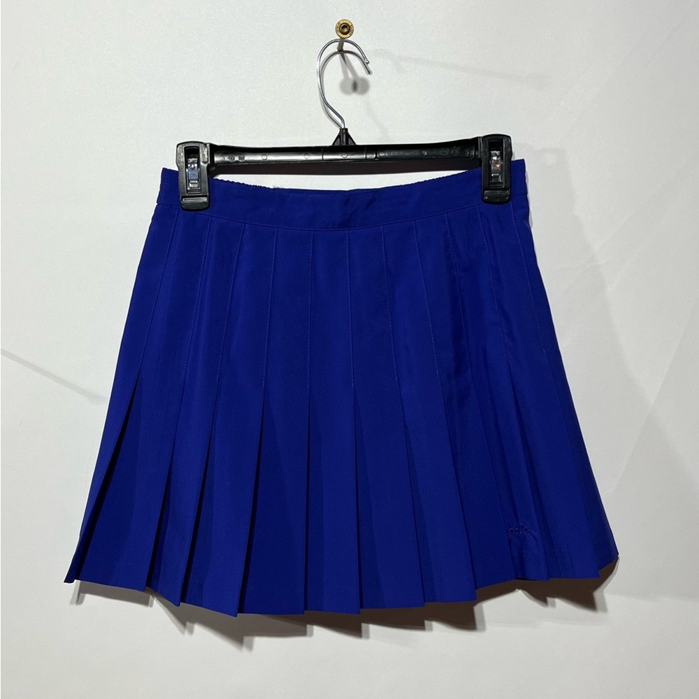 Kaelin Royal Blue Pleated Mini Skirt Size 6‎